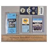Pitt Ticket Stubs