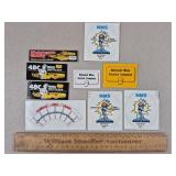 Vintage Coal Mining Stickers