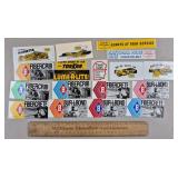 Vintage Coal Mining Stickers