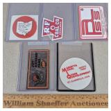 Vintage Ohio Coal Mining Stickers