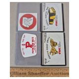 Vintage Ohio Coal Mining Stickers