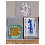 Vintage Homer City Coal Mining Stickers