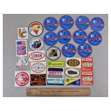 Vintage Coal Mining Stickers