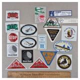 Vintage Coal Mining Stickers