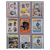Vintage Pittsburgh Steelers Football Cards