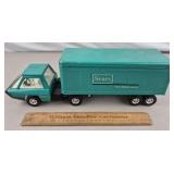 Sears Pressed Steel Tractor Trailer Toy