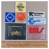 Vintage Coal Mining Stickers