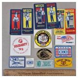 Vintage Coal Mining Stickers