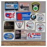 Vintage Coal Mining Stickers
