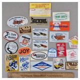 Vintage Coal Mining Stickers
