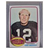 1976 Topps Terry Bradshaw Football Card