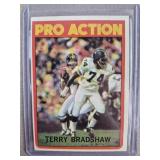 1972 Topps Terry Bradshaw Football Card