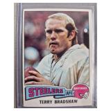 1975 Topps Terry Bradshaw Football Card