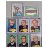 1961 Topps Pittsburgh Steelers Football Cards