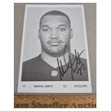 Marvel Smith Signed Photo Steelers - No COA