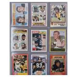 Vintage Pittsburgh Steelers Football Cards