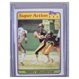 1981 Topps Terry Bradshaw Football Card