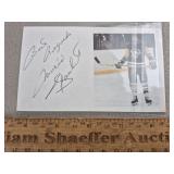 Mario Faubert Signed Card Pens - No COA