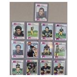 1970s Topps Pittsburgh Steelers Football Cards