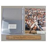 Jim Palmer Signed Index Card - No COA