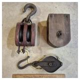 Vintage Pulleys