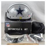 Dallas Cowboys Motorcycle Helmet Size XS