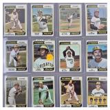 1974 Topps Pittsburgh Pirates Baseball Cards