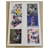 Framed Signed Football Photographs