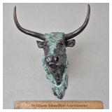Bronze Bull Head