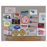Vintage Coal Mining Stickers