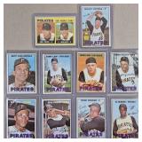 1960s Topps Pittsburgh Pirates Baseball Cards