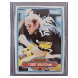 1980 Topps Terry Bradshaw Football Card
