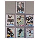 1982 Topps Pittsburgh Steelers Football Cards