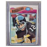 1977 Topps Terry Bradshaw Football Card
