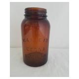 WAN-ETA Cocoa Boston Amber Quart Jar