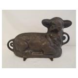 Cast Iron Lamb Mold Number 866