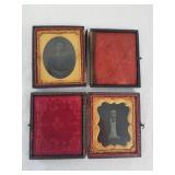 2- Tintypes w/ Cases