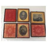 3- Tintypes w/ Cases