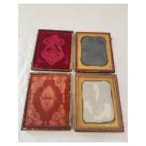 2- Daguerreotypes w/ Cases