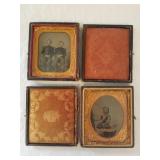2- Tintypes w/ Cases