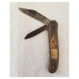 Early Risque Pocket Knife Made In USA