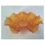 Carnival Glass Cherry Bowl