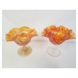 Carnival Glass Candy Dishes