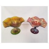 Carnival Glass Candy Dishes