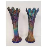 2 Carnival Vases