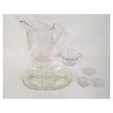 6 Pieces Assorted Glassware