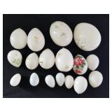 Vintage Blown Glass Easter Eggs 1 Lot