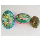 Vintage Easter Egg Candy Containers 1 Lot