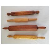 Vintage Wooden Rolling Pins 1 Lot