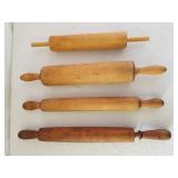 Vintage Wooden Rolling Pins 1 Lot